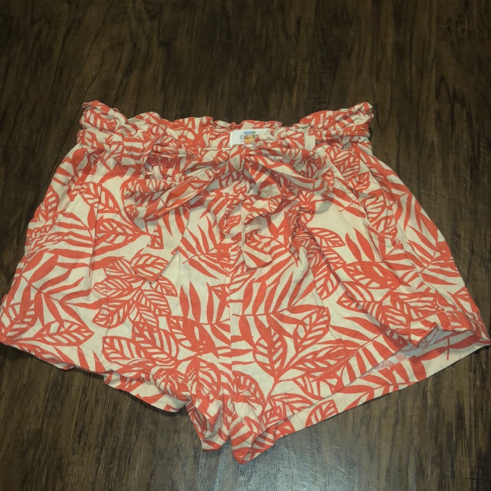Canvas Paper Bag Shorts